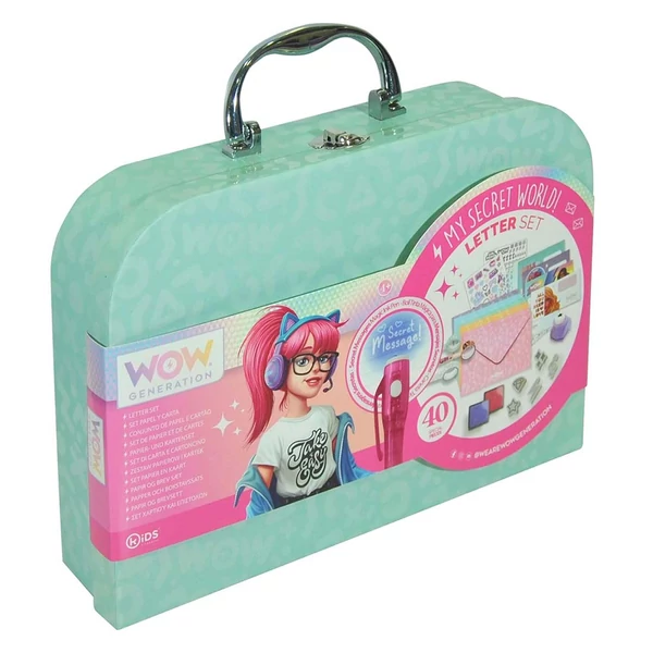 WOW Generation: Titkos levelező szett bőröndben