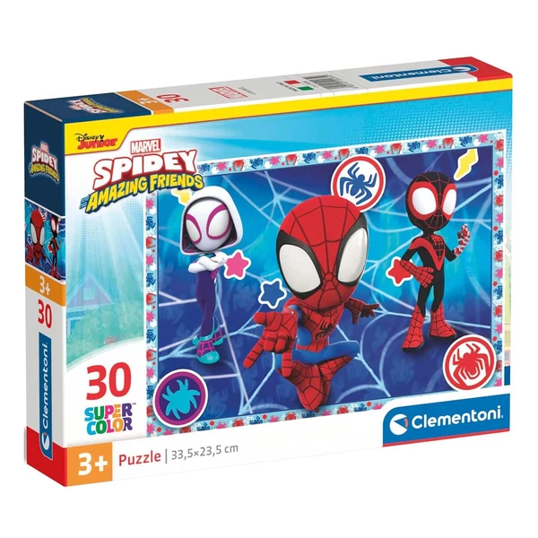 Marvel Spidey 30db-os Supercolor puzzle - Clementoni