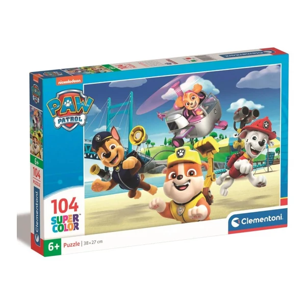 Mancs őrjárat 104db-os Supercolor puzzle - Clementoni