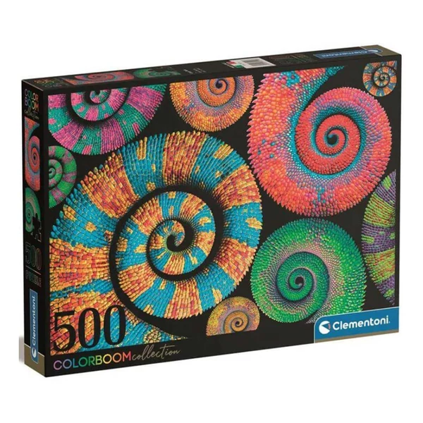 Colorboom: Kaméleonok puzzle 500db-os - Clementoni