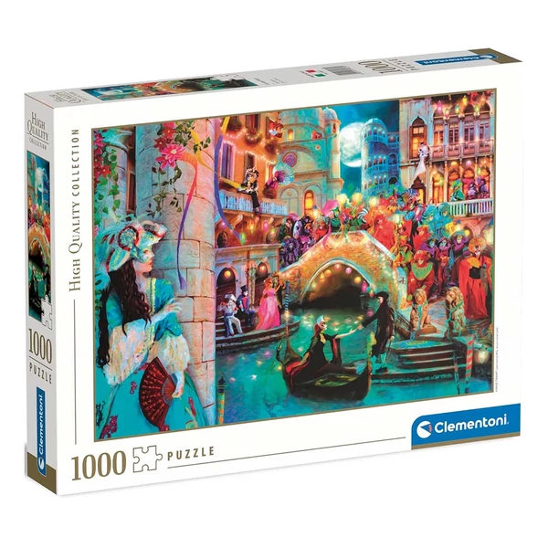 A velencei karnevál HQC 1000db-os puzzle - Clementoni