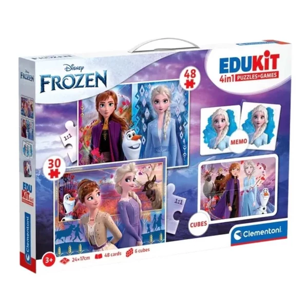 Edukit: Jégvarázs 4 az 1-ben játékgyűjtemény - Clementoni
