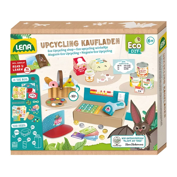 LENA: ECO szupermarket készítő kreatív játékszett