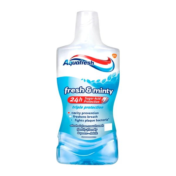Aquafresh Fresh&Minty szájvíz 500ml