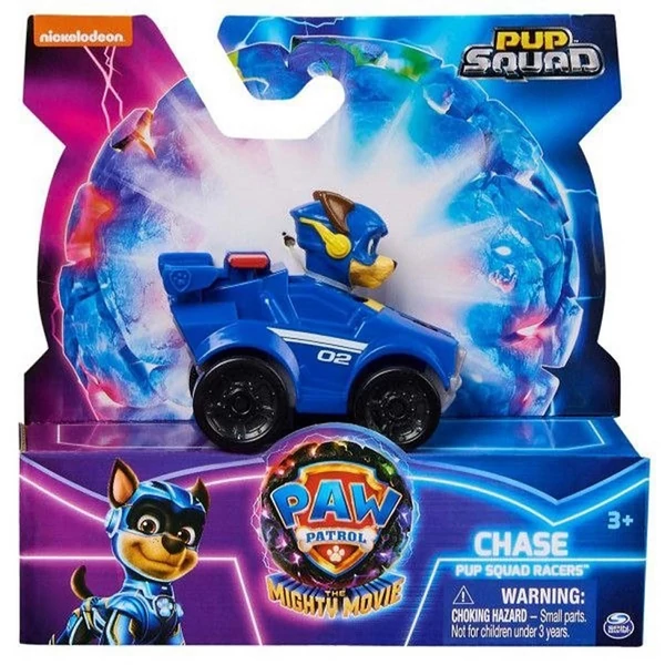 Mancs őrjárat A Szuperfilm: Pup Squad Racers Chase minifigura járművel - Spin Master