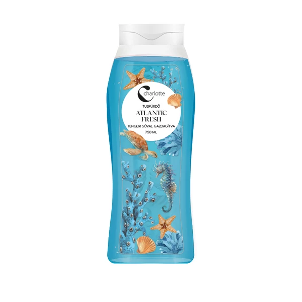 Charlotte Atlantic Fresh tusfürdő tengeri sóval 750ml