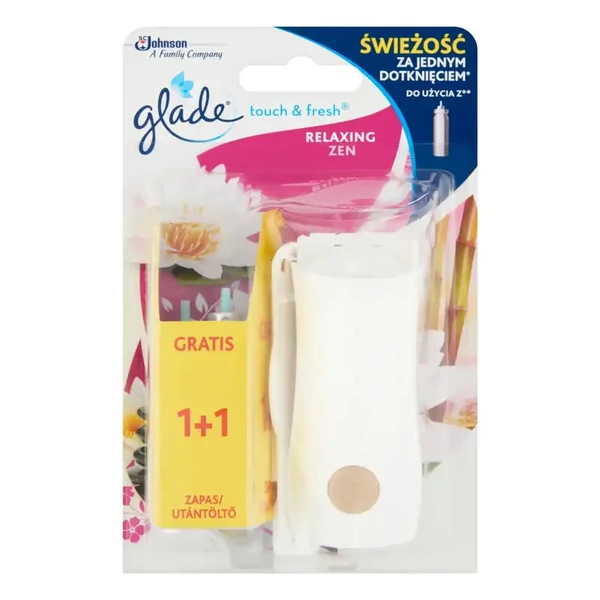 Glade Touch & Fresh készülék +2db utántöltő Japán kert