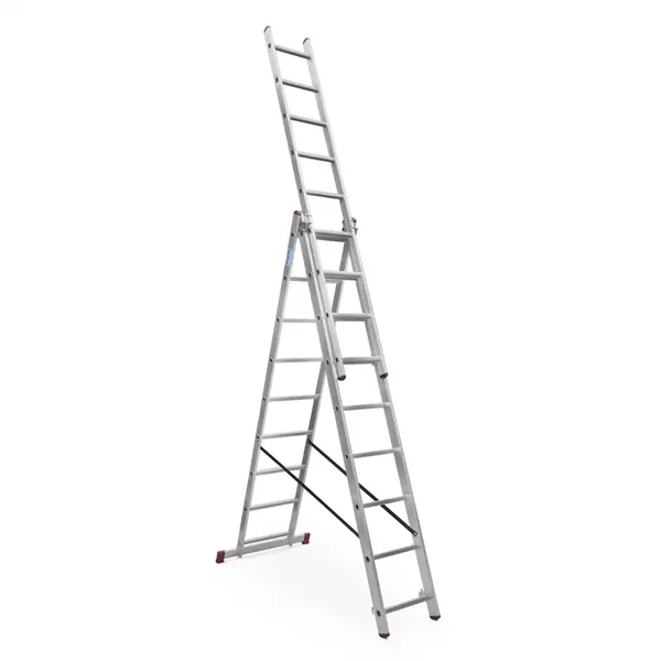 Krause Corda támasztólétra 3x9 fok 030399 - csak egyedi szállítással vagy személyes átvétellel