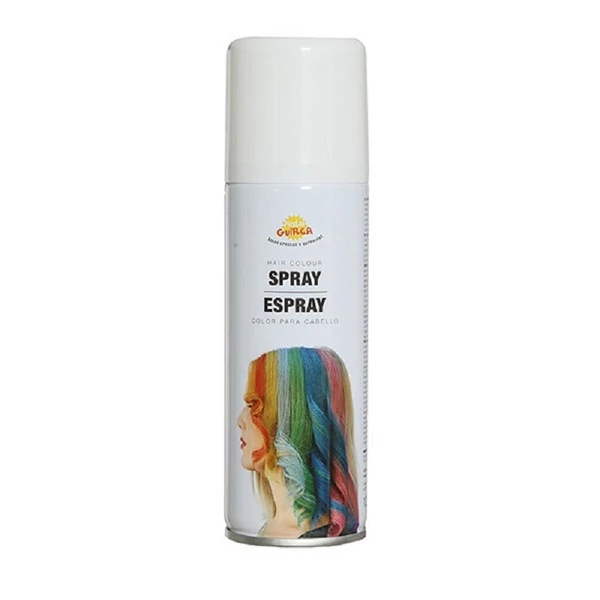 Party hajszínező fehér színű spray 125ml