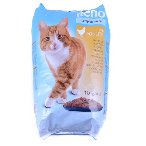Reno baromfi macskaeledel 10kg - csak egyedi szállítással vagy személyes átvétellel