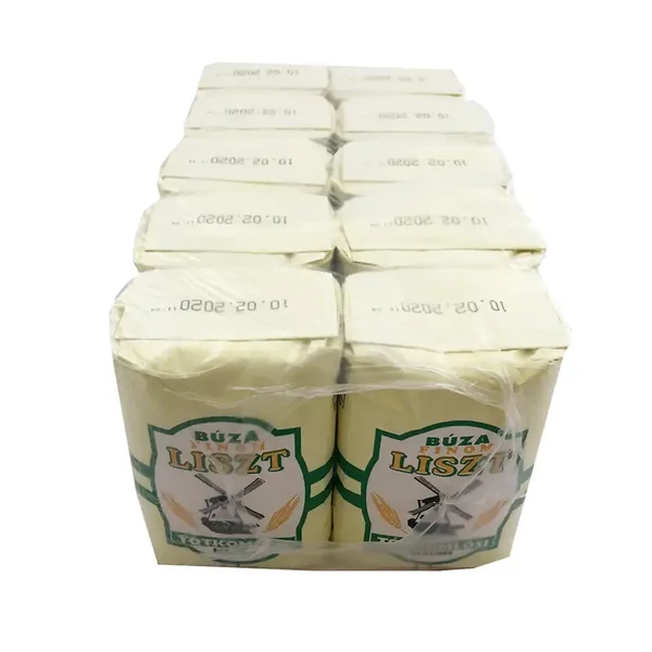Tótkomlósi búzafinomliszt 10x1kg - csak egyedi szállítással vagy személyes átvétellel