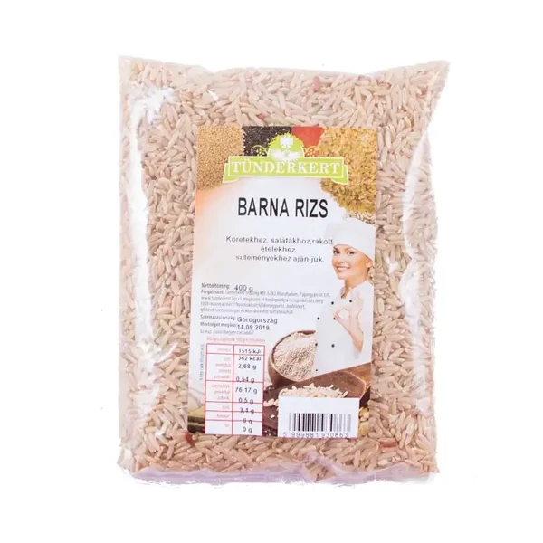 Tündérkert barna rizs 400g