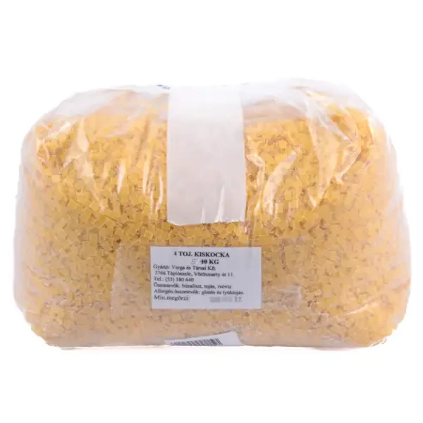 Varga 4 tojásos kiskoca tészta 5kg