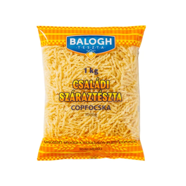 Családi copfocska tészta 1kg