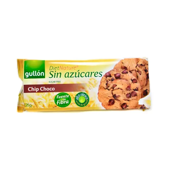 Gullón Zero Chip Choc cukormentes keksz csokoládé darabkákkal 125 g