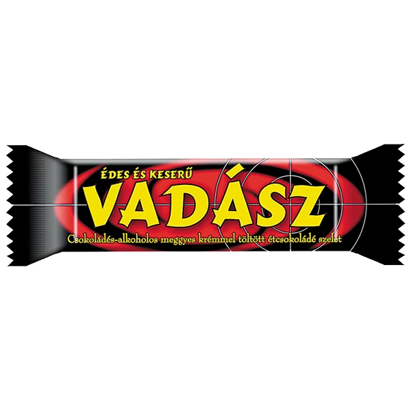 Vadász szelet 25g édes-keserű ét