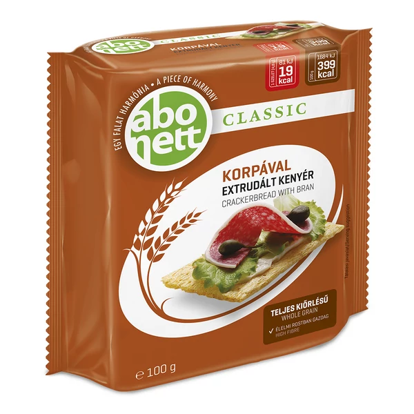 Abonett Classic natúr extrudált kenyér 100 g