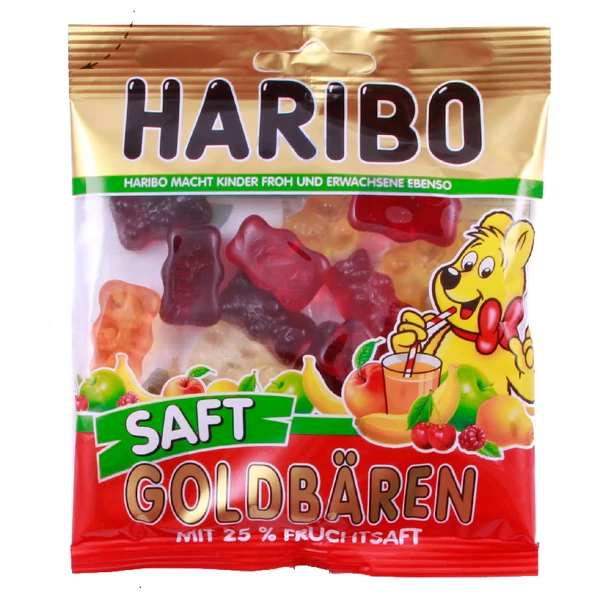 Haribo maci saft goldbaren gumicukor 85g