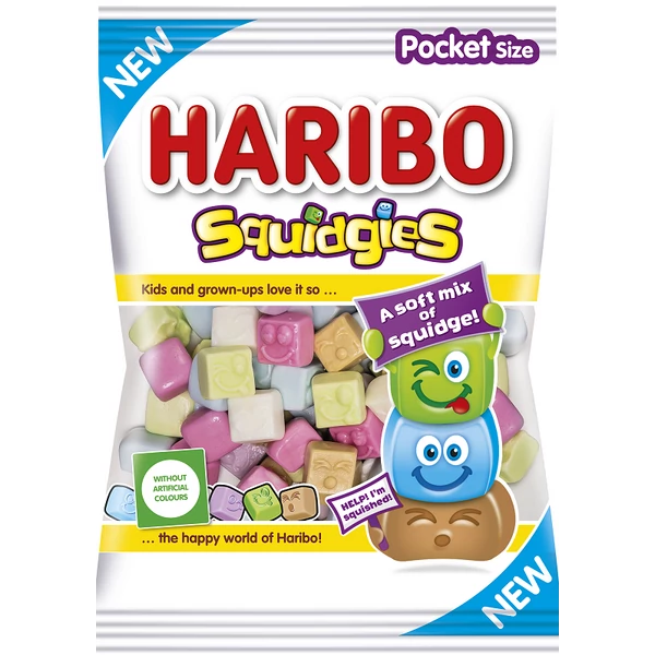 Haribo squidgies gumicukor 80g
