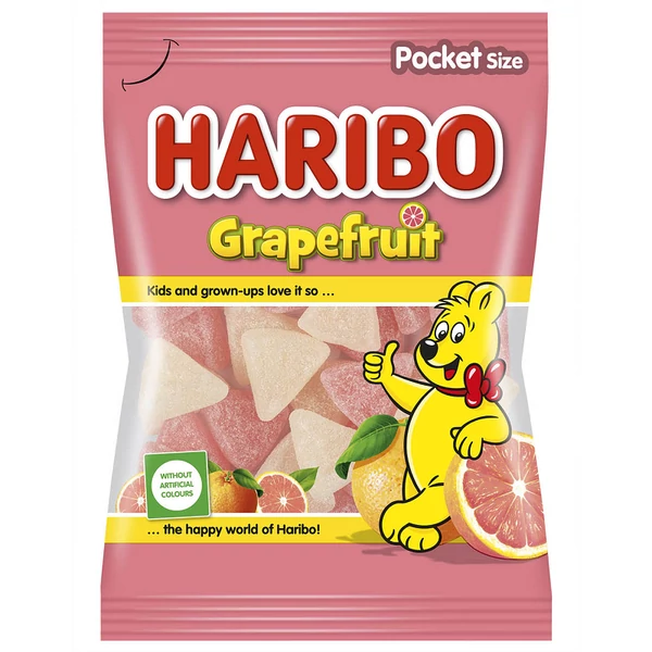 Haribo grapefruit gumicukor 80g