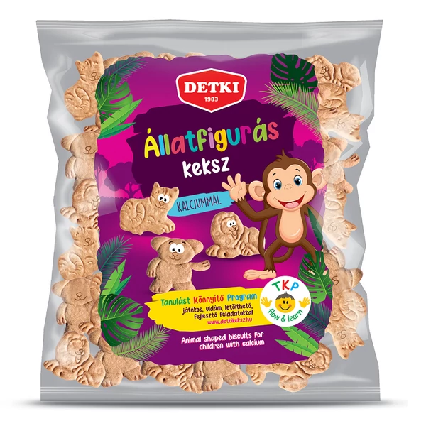 Detki állatfigurás háztartási keksz 160g