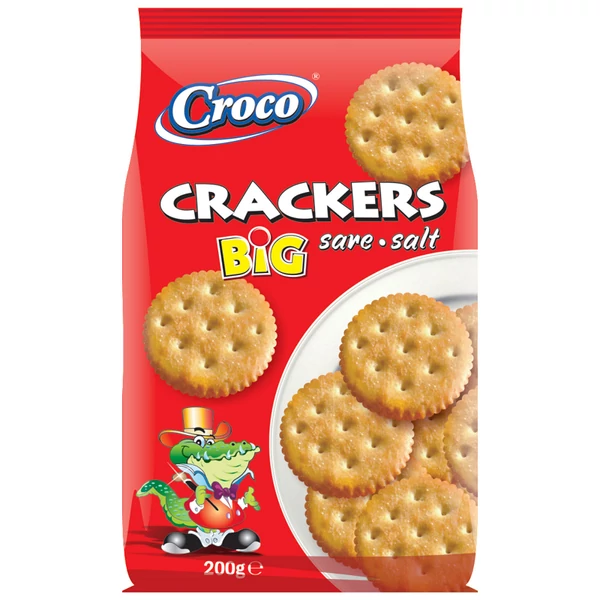Croco big sós crackers 200g