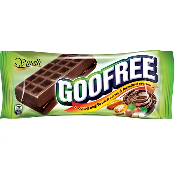 Goofree kakaós-mogyorós piskóta 50g