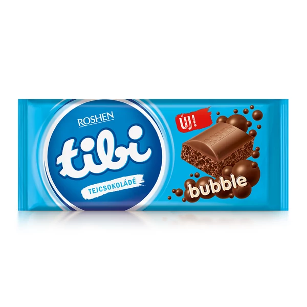 Tibi buborékos tejcsokoládé 80g