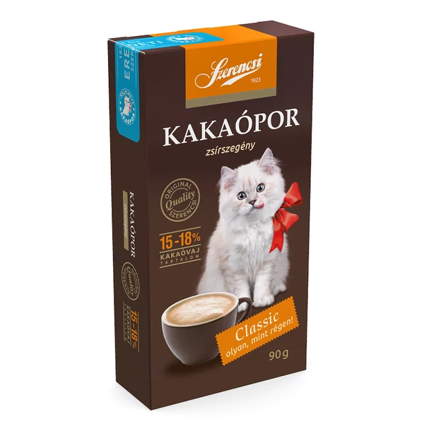 Szerencsi zsírszegény kakaópor 90 g