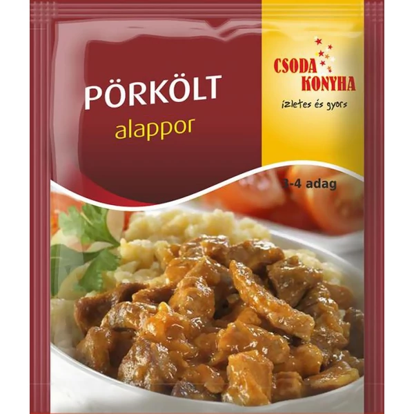 Csoda Konyha pörkölt alappor 35g