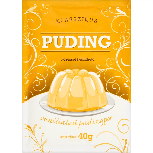 Klasszikus Vanília ízű puding 40g