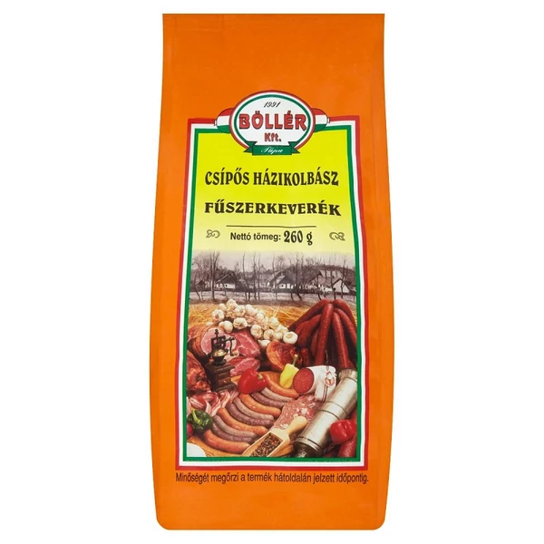 Böllér csípős házikolbász fűszerkeverék 260g