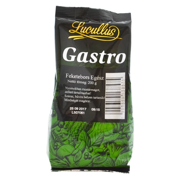 Lucullus gastro egész feketebors 200g