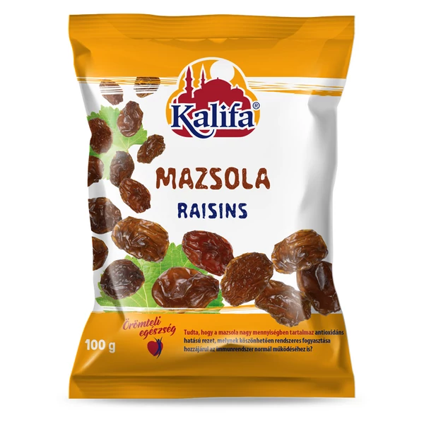 Kalifa mazsola 100g