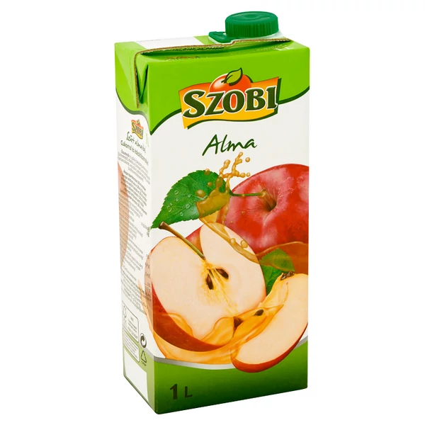 Szobi alma üdítő 12% 1l - csak egyedi szállítással vagy személyes átvétellel