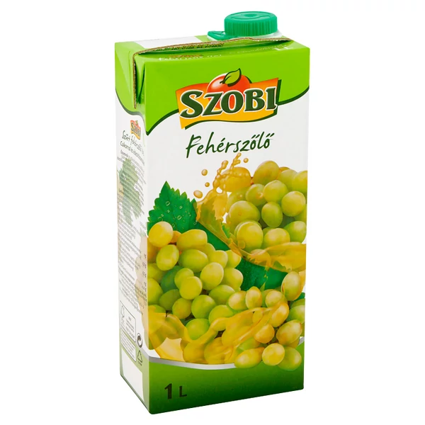 Szobi fehérszőlő üdítő 12% 1l - csak egyedi szállítással vagy személyes átvétellel