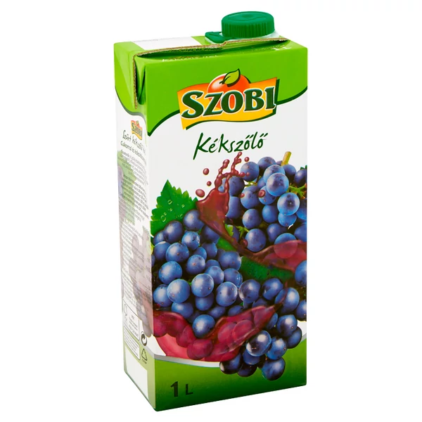 Szobi kékszőlő üdítő 12% 1l - csak egyedi szállítással vagy személyes átvétellel