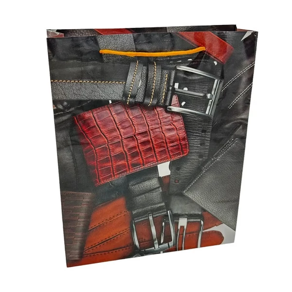 Ajándéktasak férfiaknak többféle változatban 39,5x31,5x9cm 70225