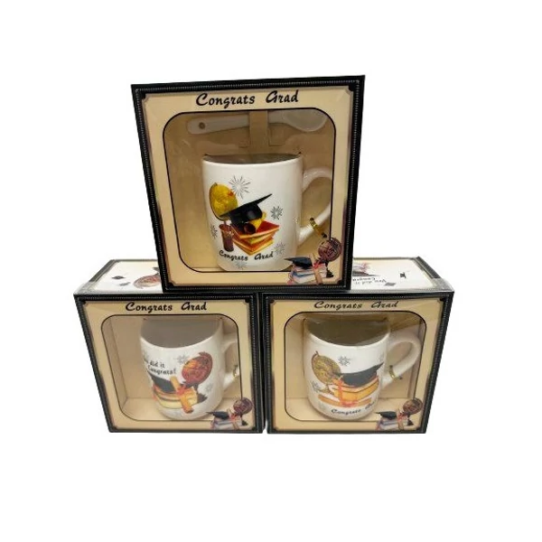 Ballagási kerámia bögre többféle változatban 14x14x7,5cm 278787