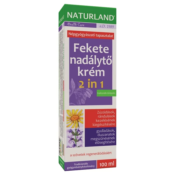 Naturland fekete nadálytő krém 100ml
