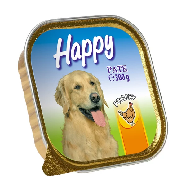 Happy baromfi alutálkás kutyaeledel 300g