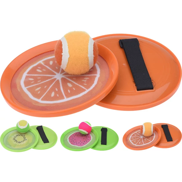 Dobálós játék gyümölcsmintás 3 féle S04400080