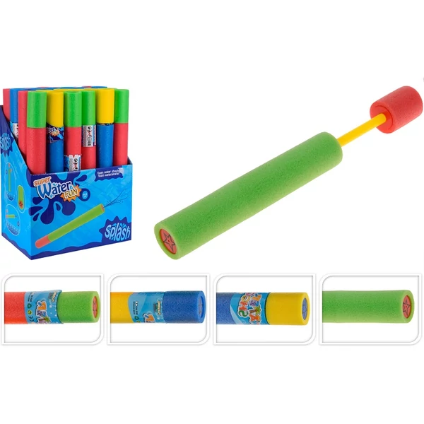 Játék szivacsos vízipuska többféle színben 44cm S34820030