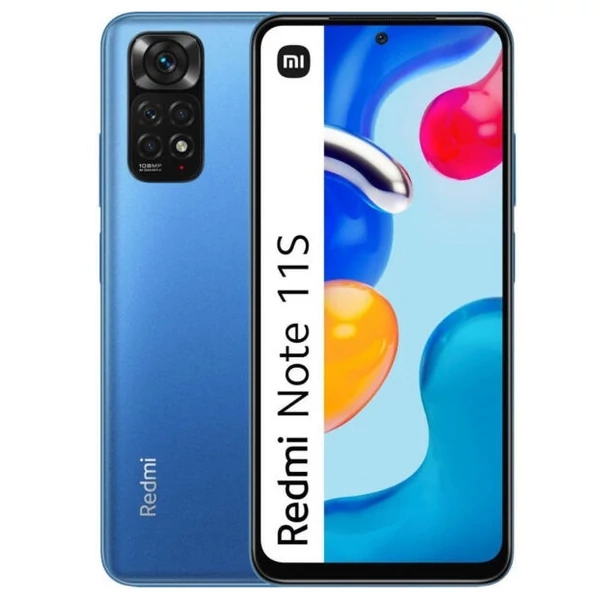 Xiaomi Redmi Note 11s 5G Dual Sim 4GB RAM 128GB csillag kék (star blue) kártyafüggetlen okostelefon