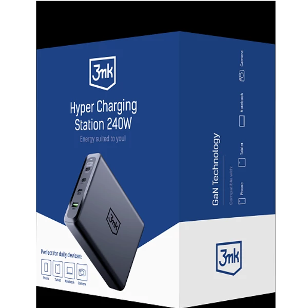 3mk Hyper Töltőállomás 240W