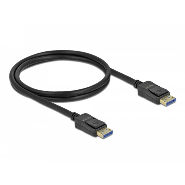 Delock DisplayPort kábel 10K 60 Hz 54 Gbps 1 m