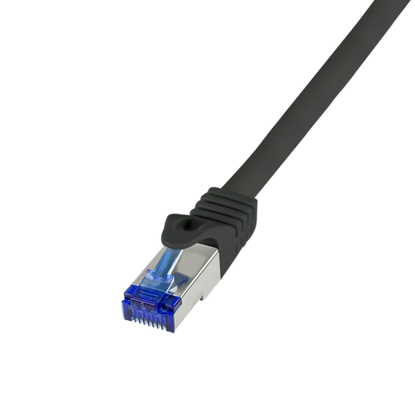 Logilink Patch kábel Ultraflex, Cat.6A, S/FTP, fekete, 2 m