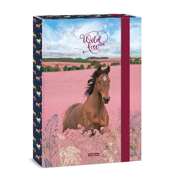 Ars Una: Wild and Free Lovas A4 füzetbox