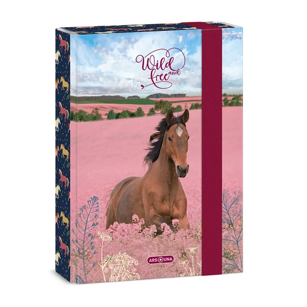 Ars Una: Wild and Free Lovas A5 füzetbox