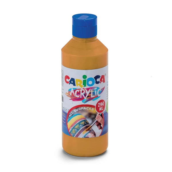 Acrylic 250ml-s akril festék arany színben - Carioca